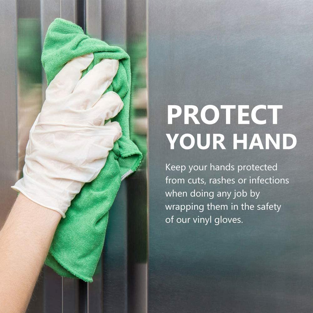 ADVANCE Stretch Vinyl Gloves - Powder Free, 1,000 Gloves - BOGO 20% OFF