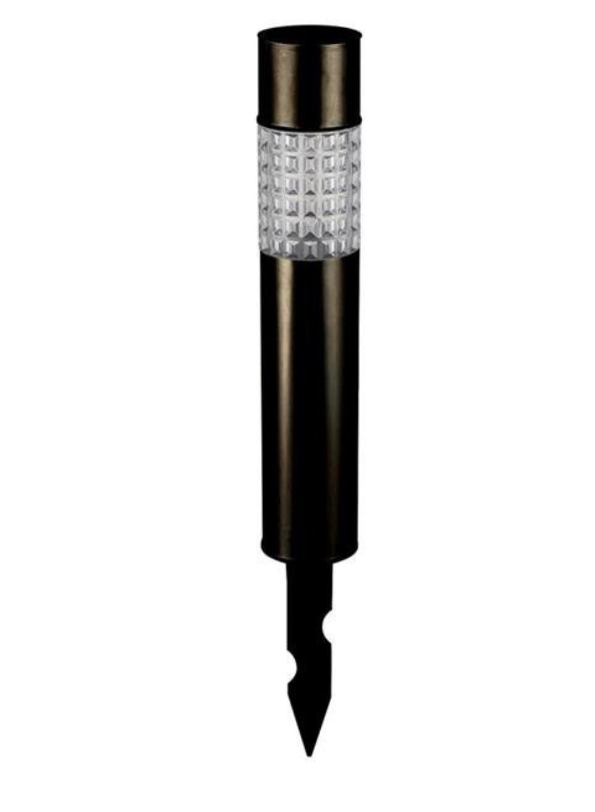 High End Modern Stainless Steel Solar Powered LED Bollard Pathway  Light -15 Pack