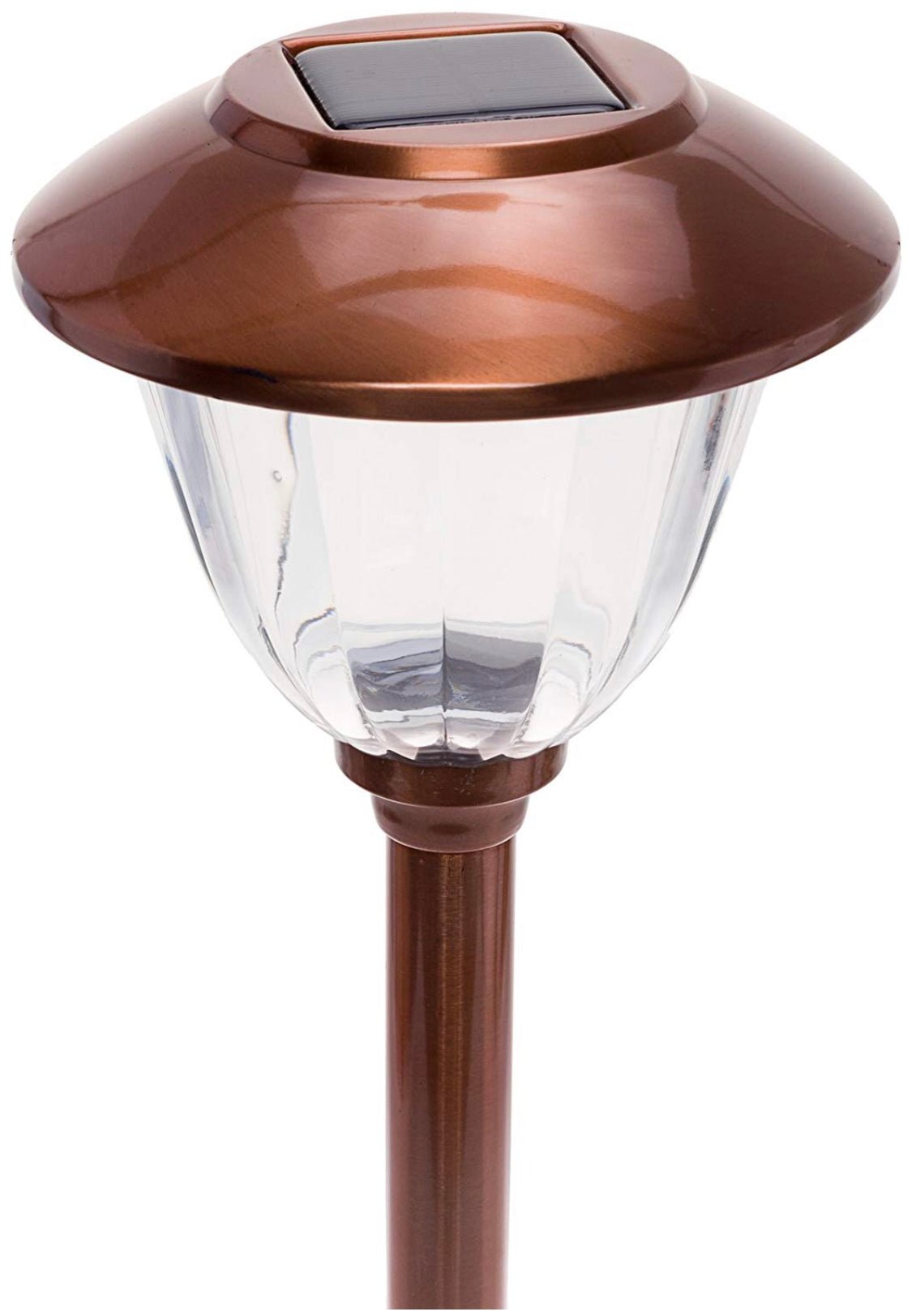 Member’s Mark 10-Pack Solar LED Pathway Lights, 10 Lumens, Stainless Steel & Glass, Oil-Rubbed Bronze Dusk-to-Dawn Landscape Lights