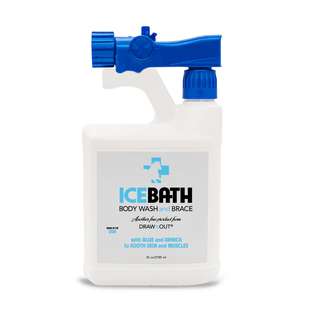IceBath™ 32oz Cooling Body Wash and Brace | Draw It Out®