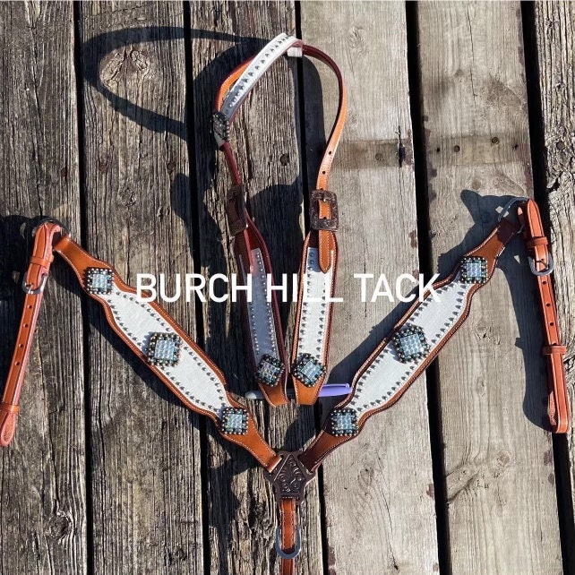 Made to Order White Western Tack Set