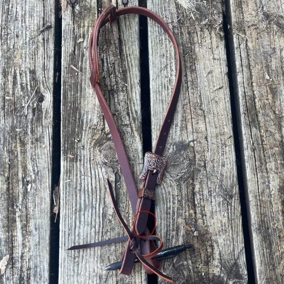 Western Headstall | Western Horse Tack | One ear headstall