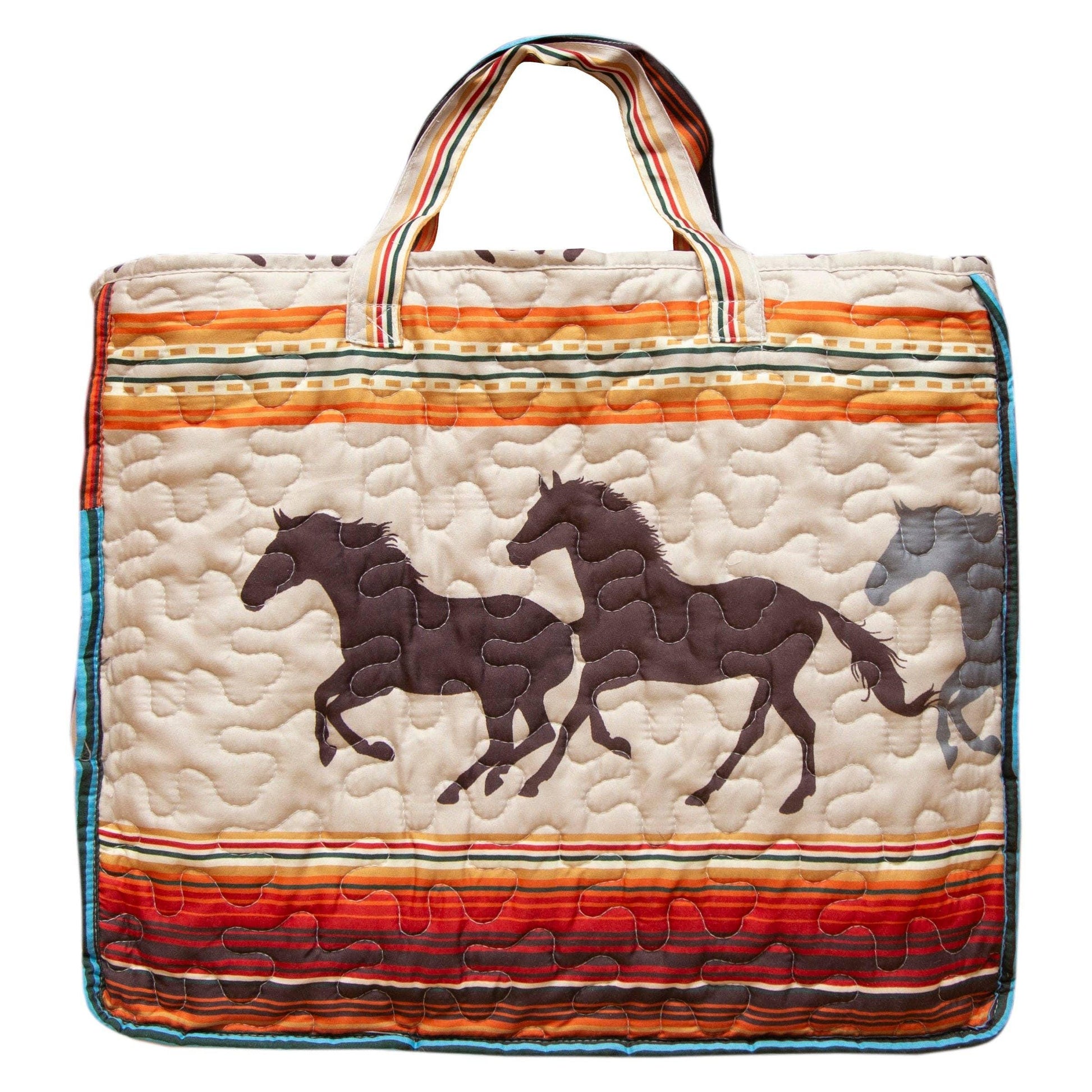Western Stripe Quilt Set  Southwestern-Inspired Bedding