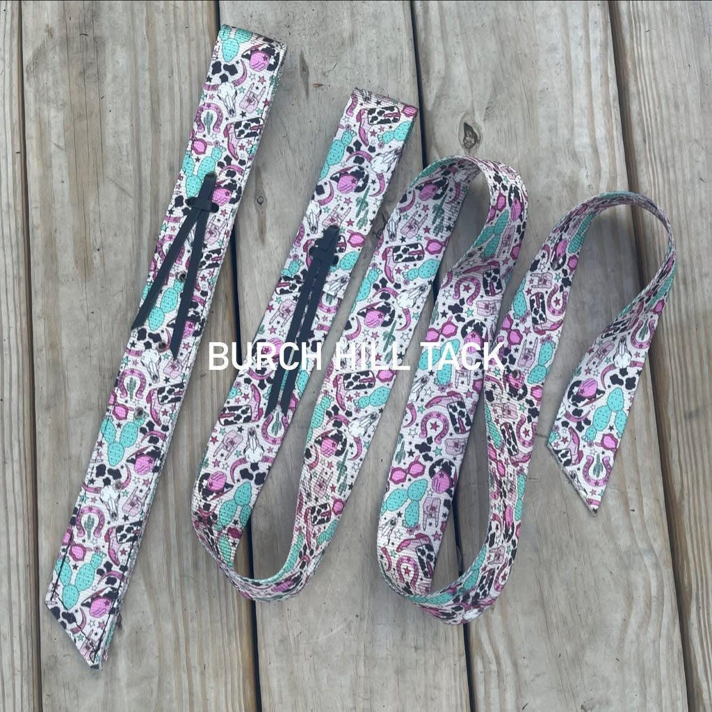 Latigo & Off Billet Set - Cowgirl Disco