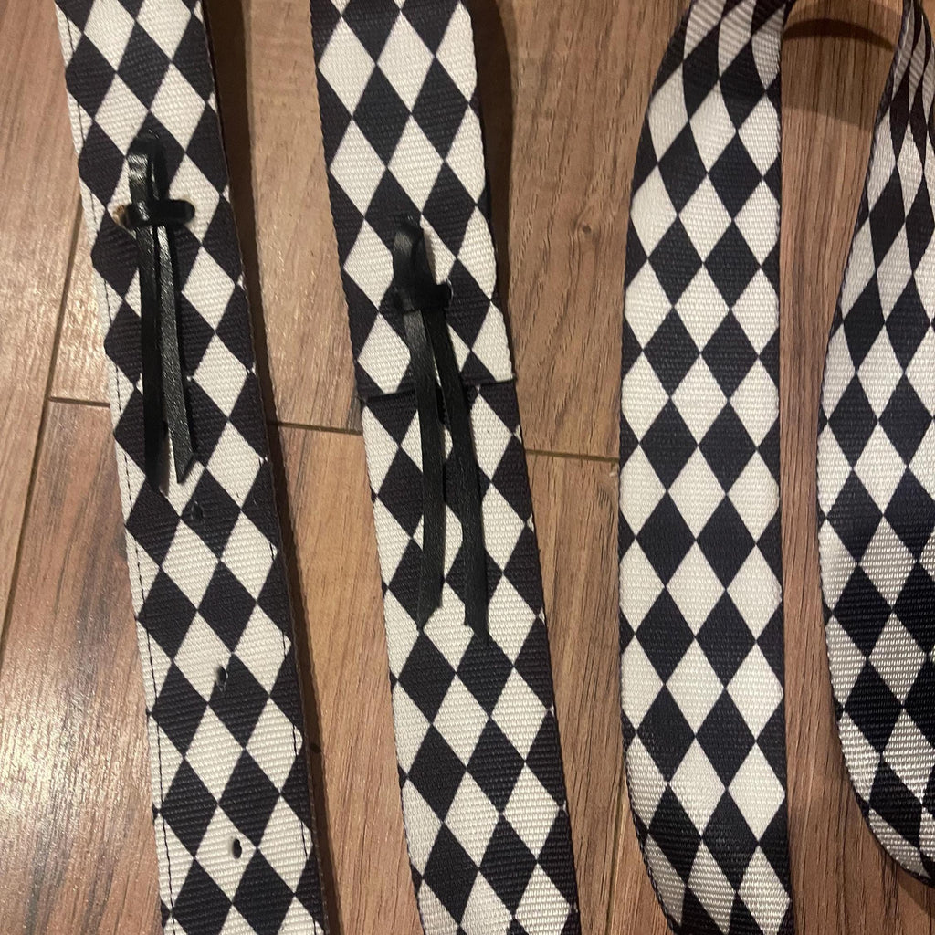 Latigo & Off Billet Set - BW Checker