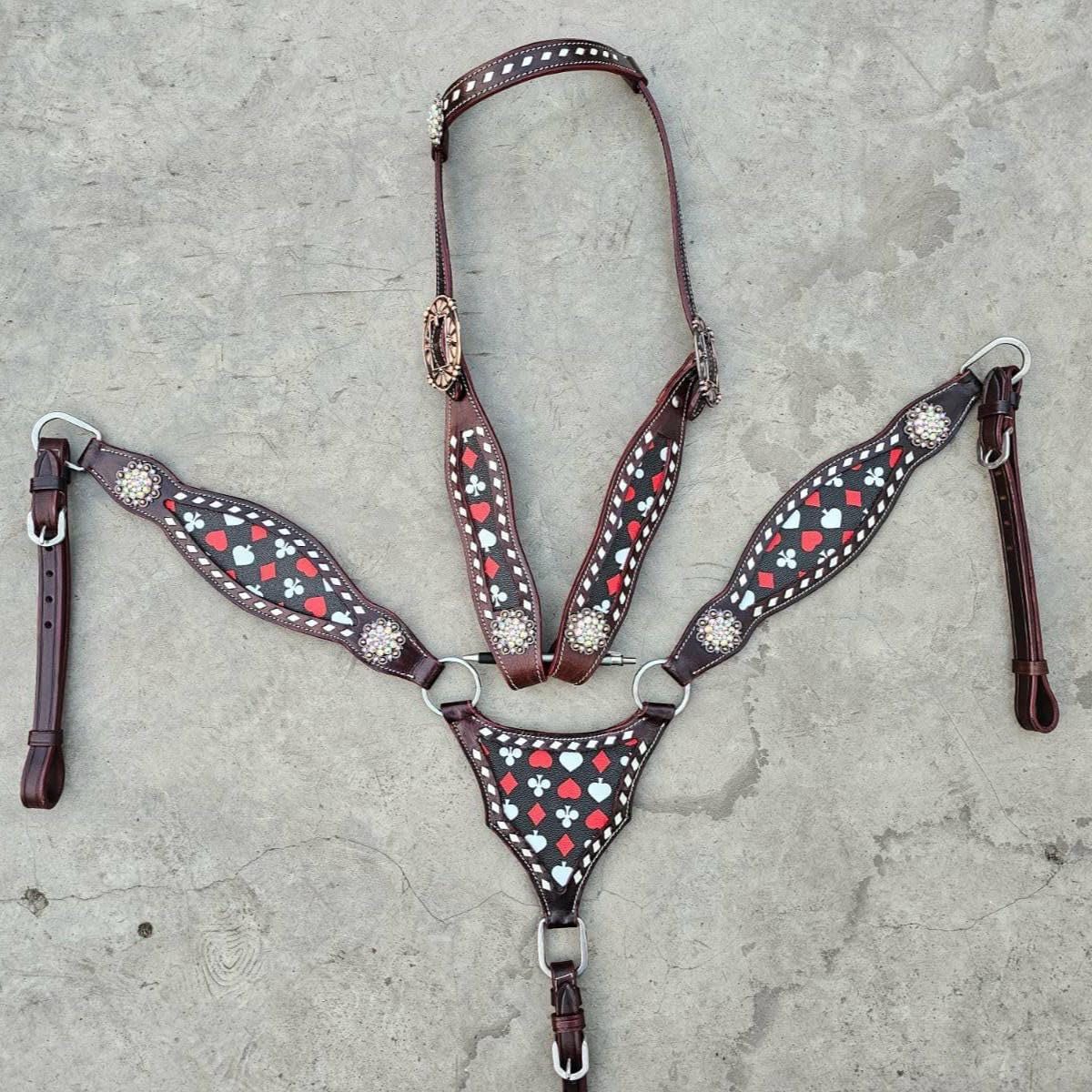 Western Horse Tack Set | Made to Order | Poker set