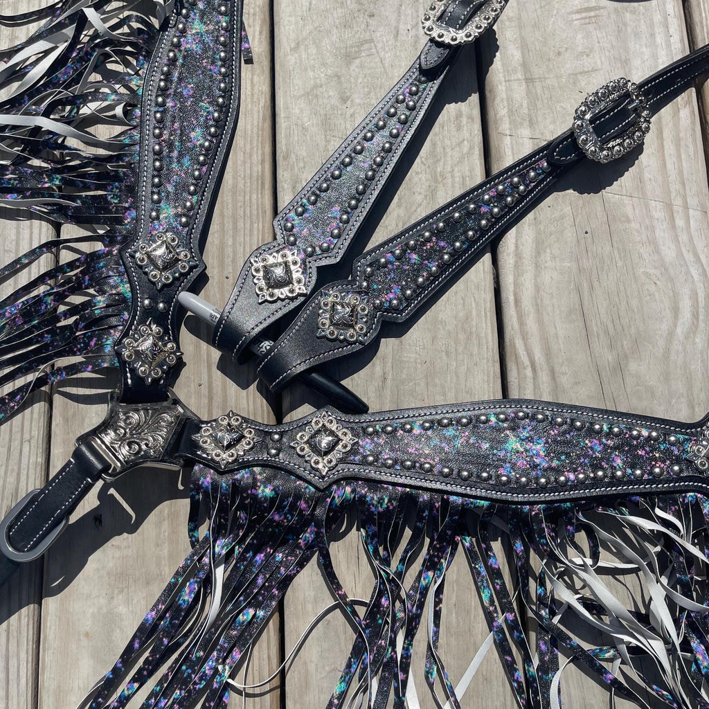 Western Horse Tack Set | Ready to ship| Black leather