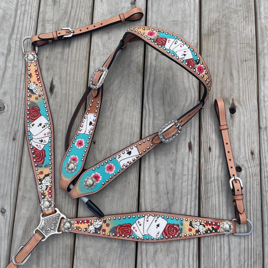 Western Horse Tack Set | Ready to ship| Playing Card (BHT094)