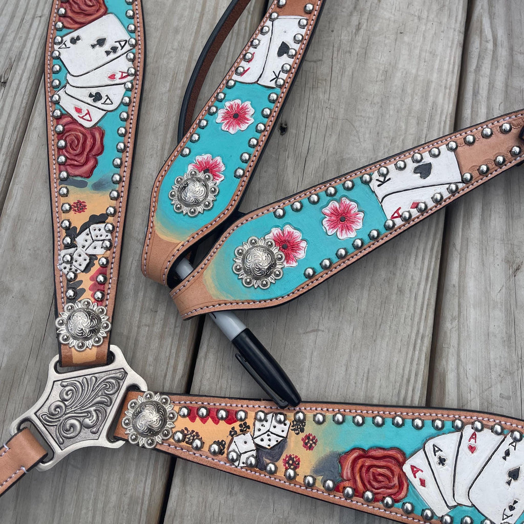 Western Horse Tack Set | Ready to ship| Playing Card (BHT094)