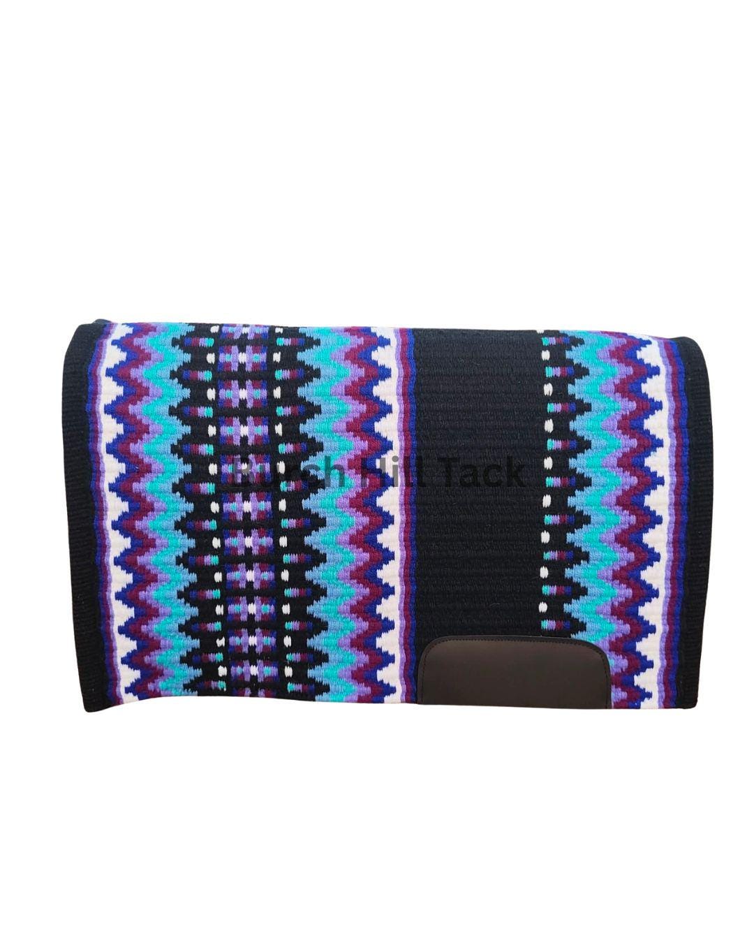 Made-to-Order Western Pleasure & Ranch Riding Saddle Pad black and purple