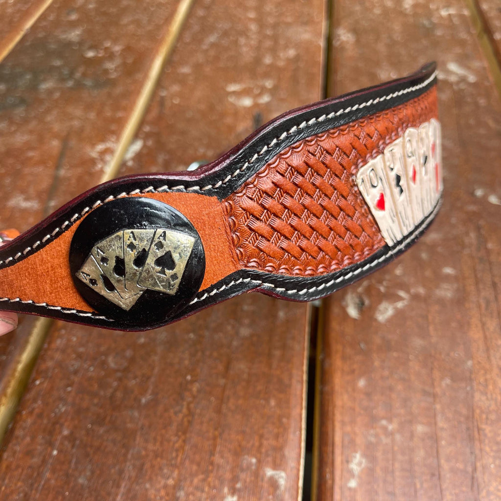 playing card Wither Strap for Western Tack