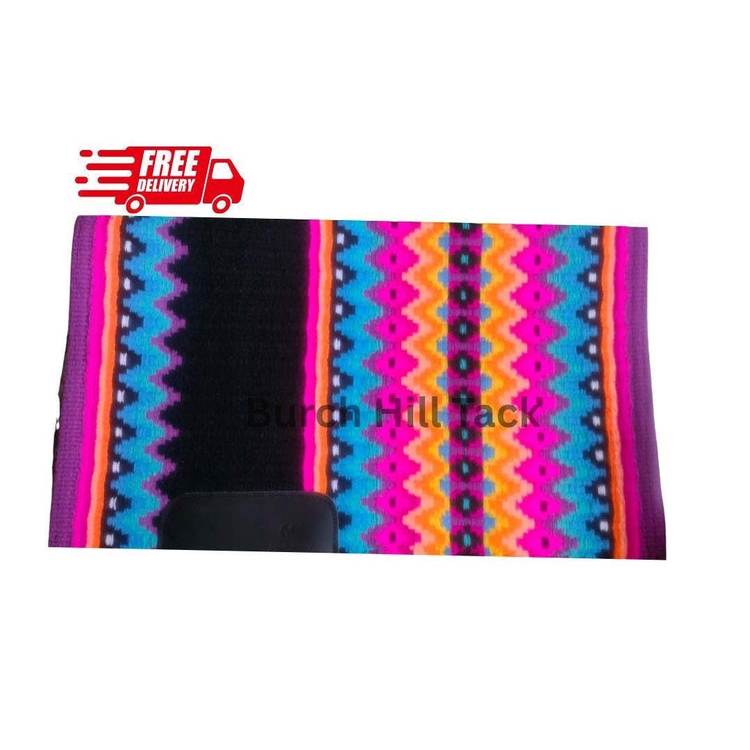 Hot Pink Western Show Pad| Western Pleasure & Ranch Riding Saddle Pad | Made to Order