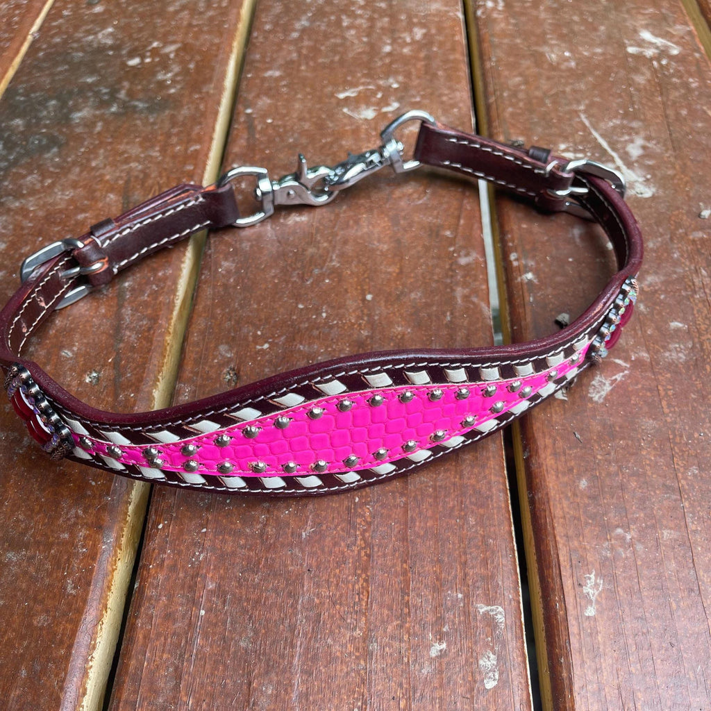 Pink Wither Strap for Western Tack