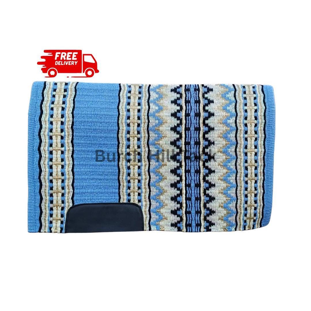 Made-to-Order Western Pleasure & Ranch Riding Saddle Pad turquoise