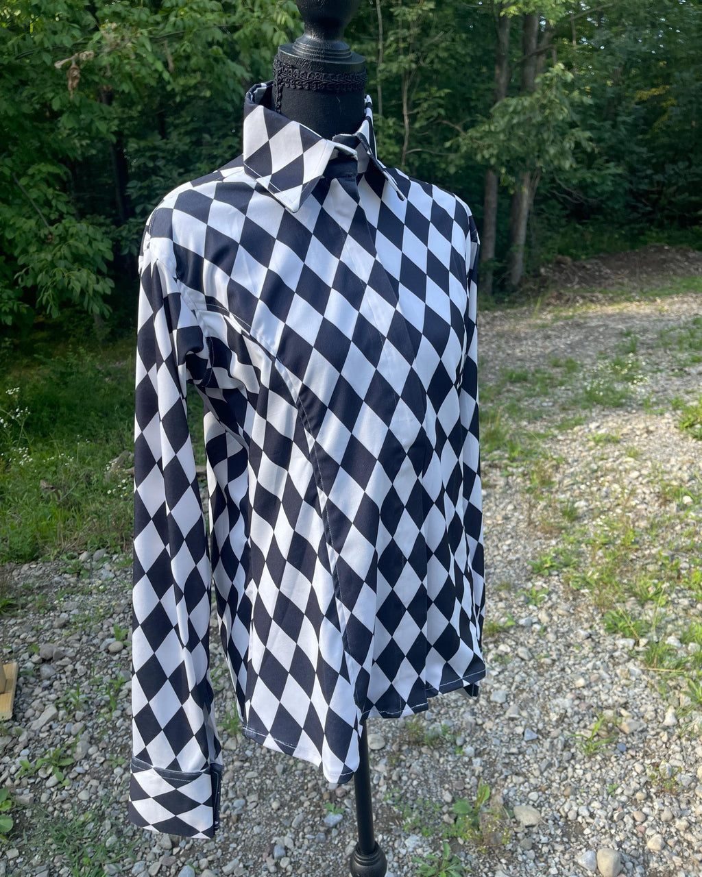 Checker Rodeo Performance Shirt