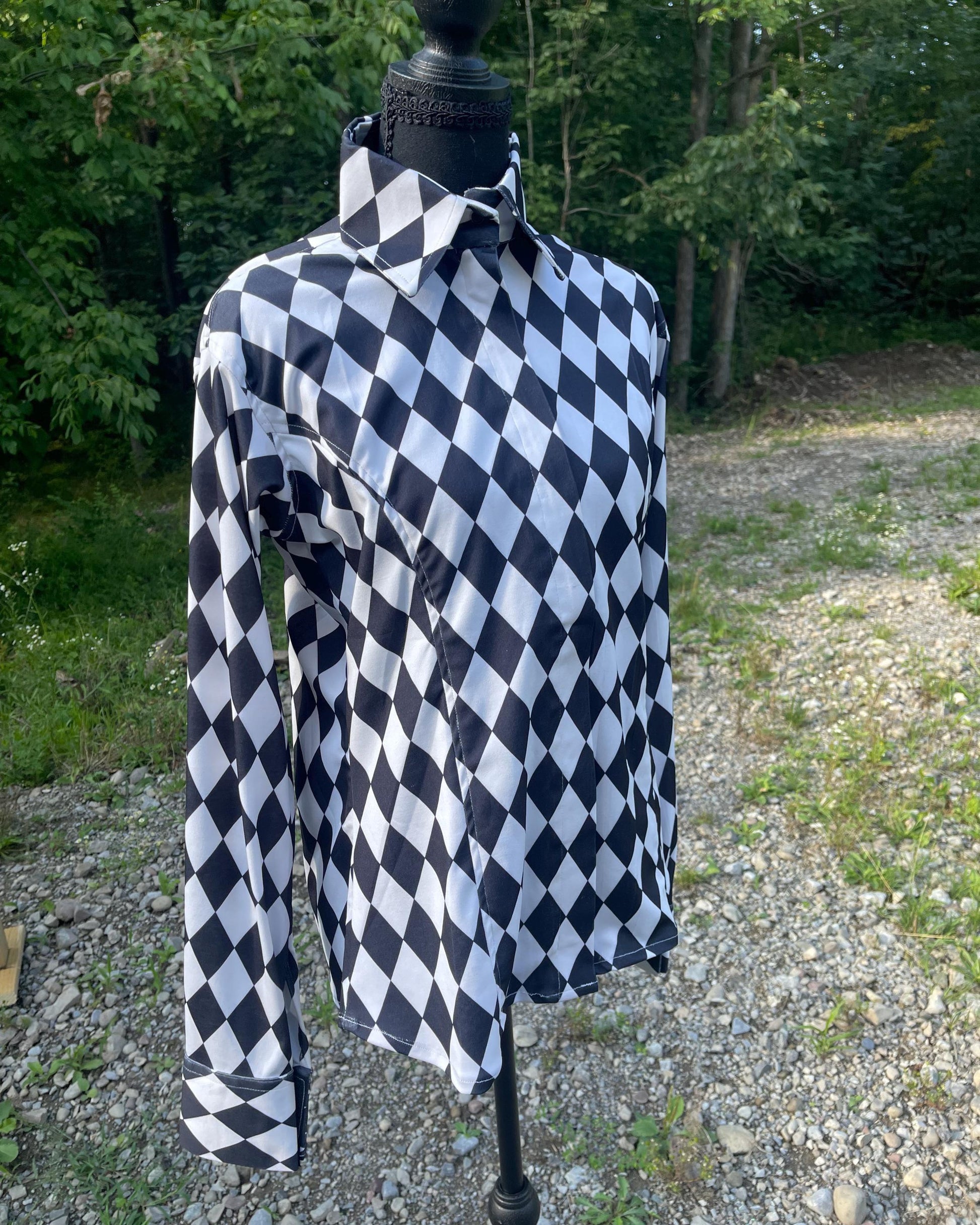 Checker Rodeo Performance Shirt