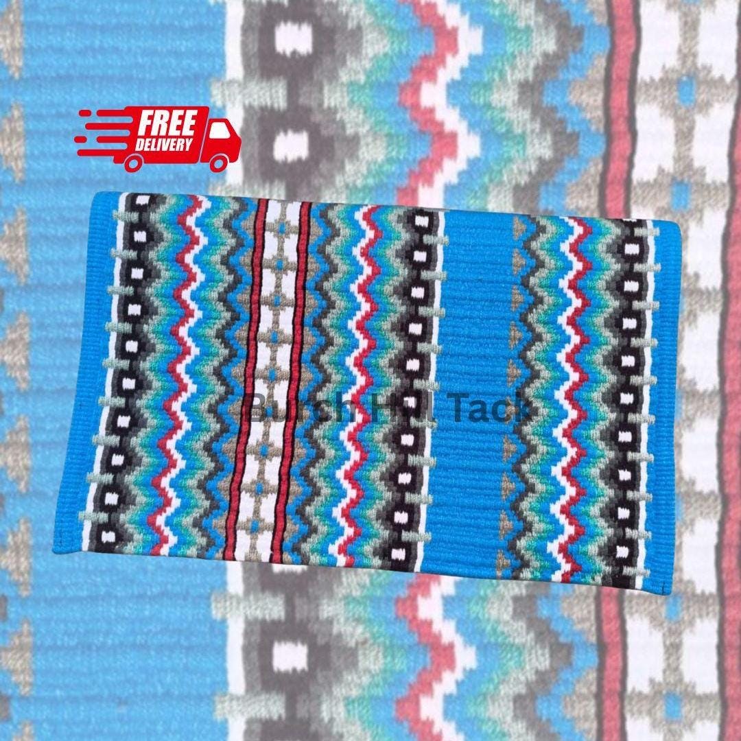 Turquoise Western Show Pad | Western Pleasure & Ranch Riding Saddle Pad| Made to Order