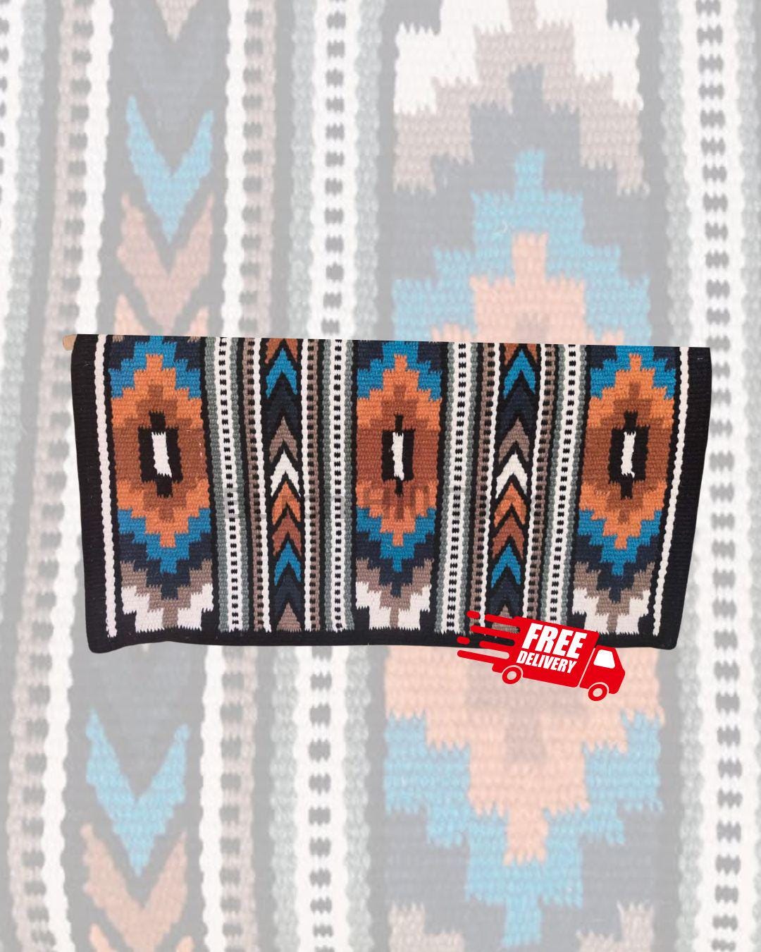 Western Show Pad burnt orange| Western Pleasure & Ranch Riding Saddle Pad| Made to Order