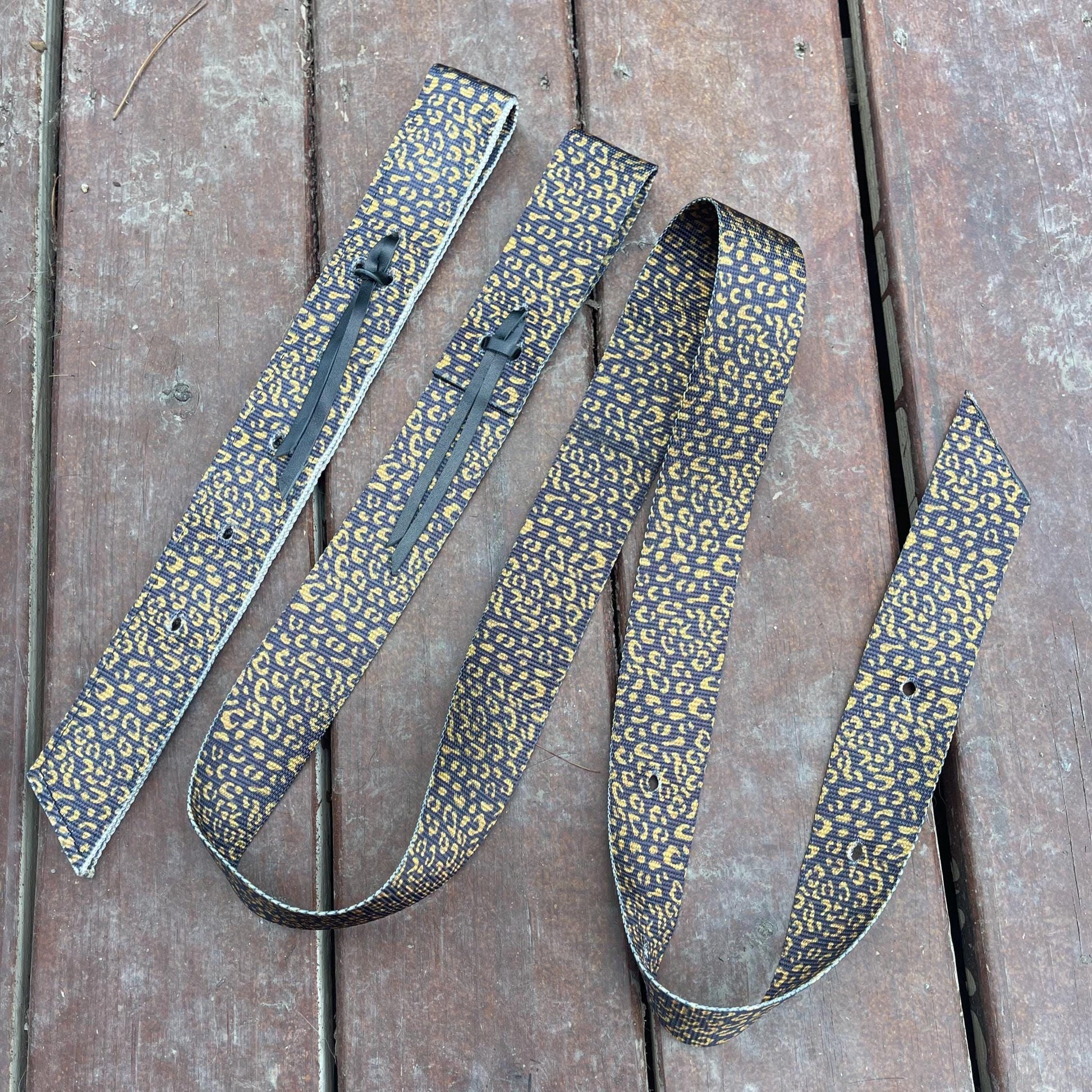 Latigo & Off Billet Set - Cheetah Print