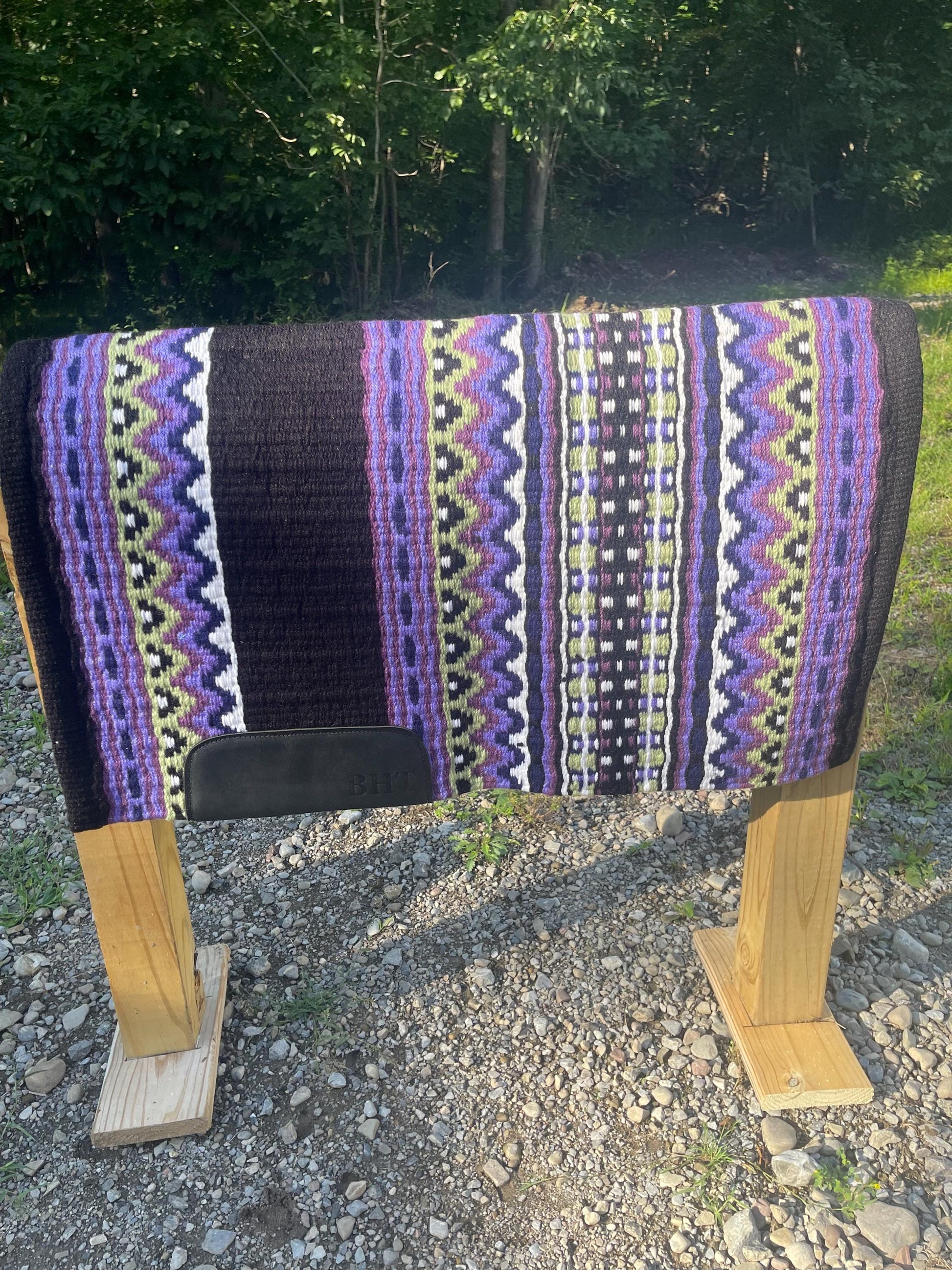 Ready to ship Western Pleasure & Ranch Riding Saddle Pad Purple