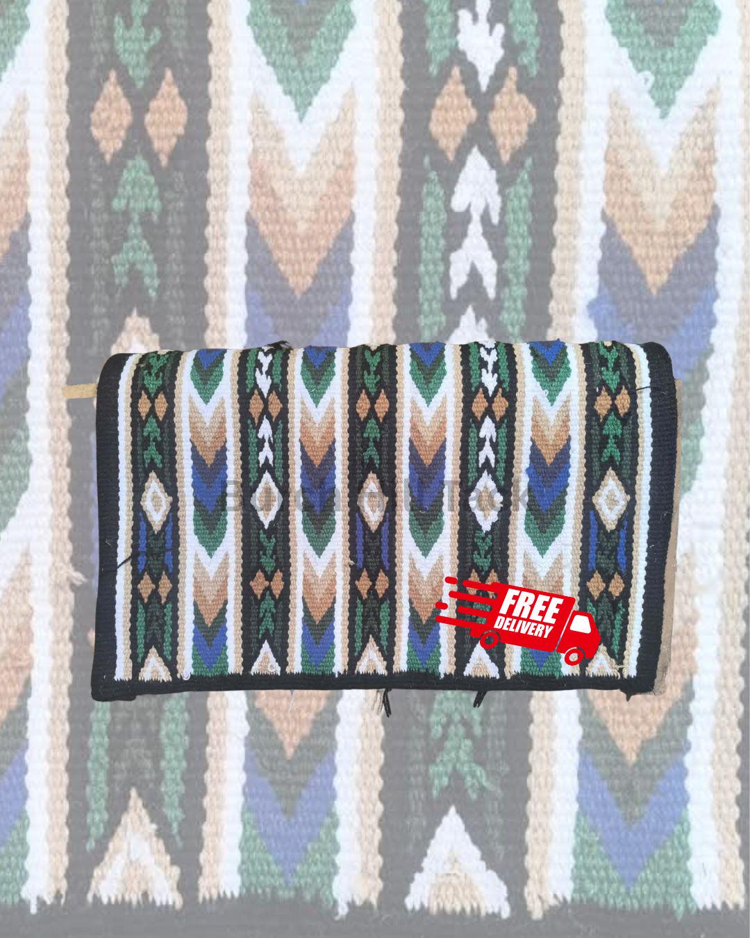 Western Pleasure Ranch Riding Saddle Pad | Handcrafted Show Horse Tack