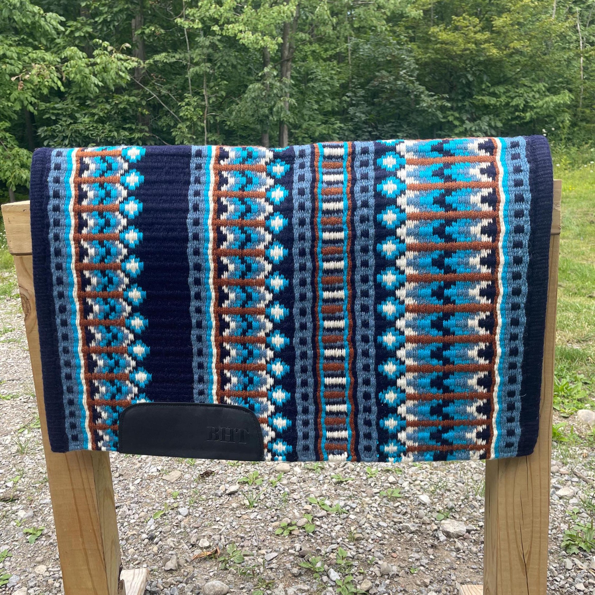Ready to ship Western Pleasure & Ranch Riding Saddle Pad Blue