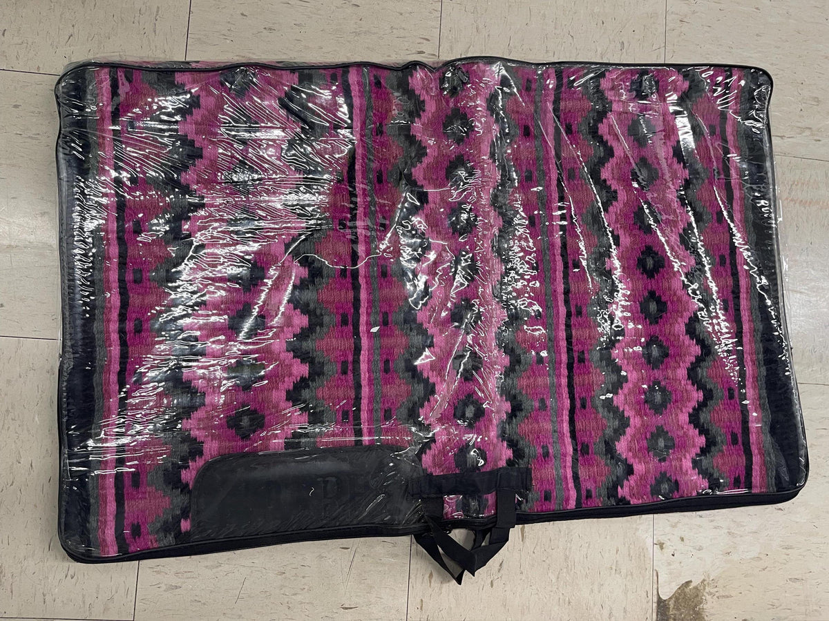 Pink& Grey Western show pad- Ready to ship