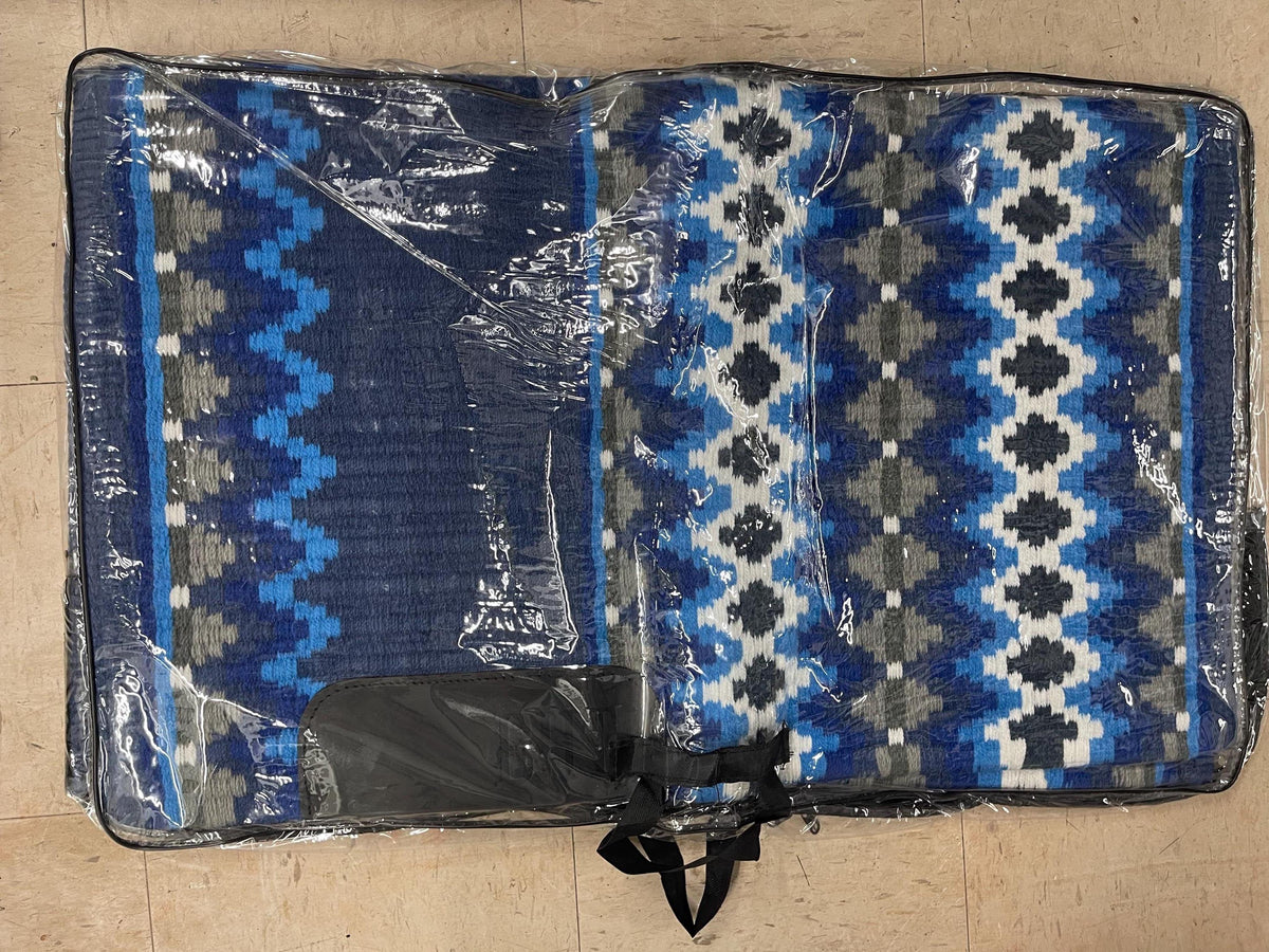 Navy Blue Western show pad- Ready to ship