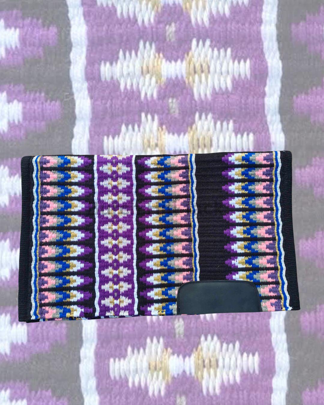Purple Western Pleasure Ranch Riding Saddle Pad | Handcrafted Show Horse Tack