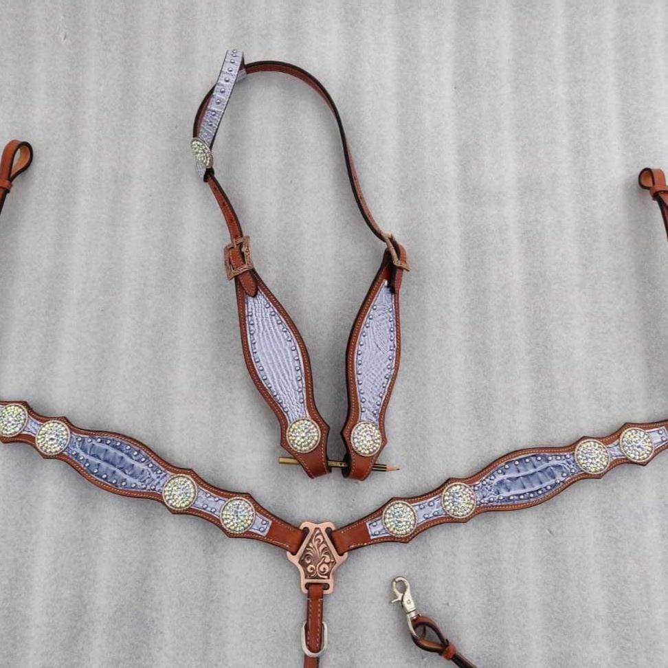 Lavender Purple Western Barrel Racing Tack Set| Made to Order