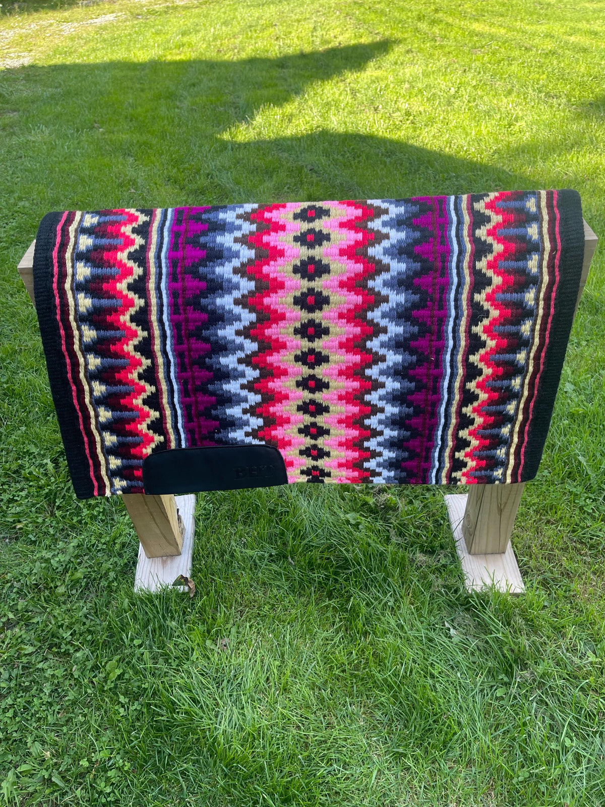 Pink& Purple Western show pad- Ready to ship