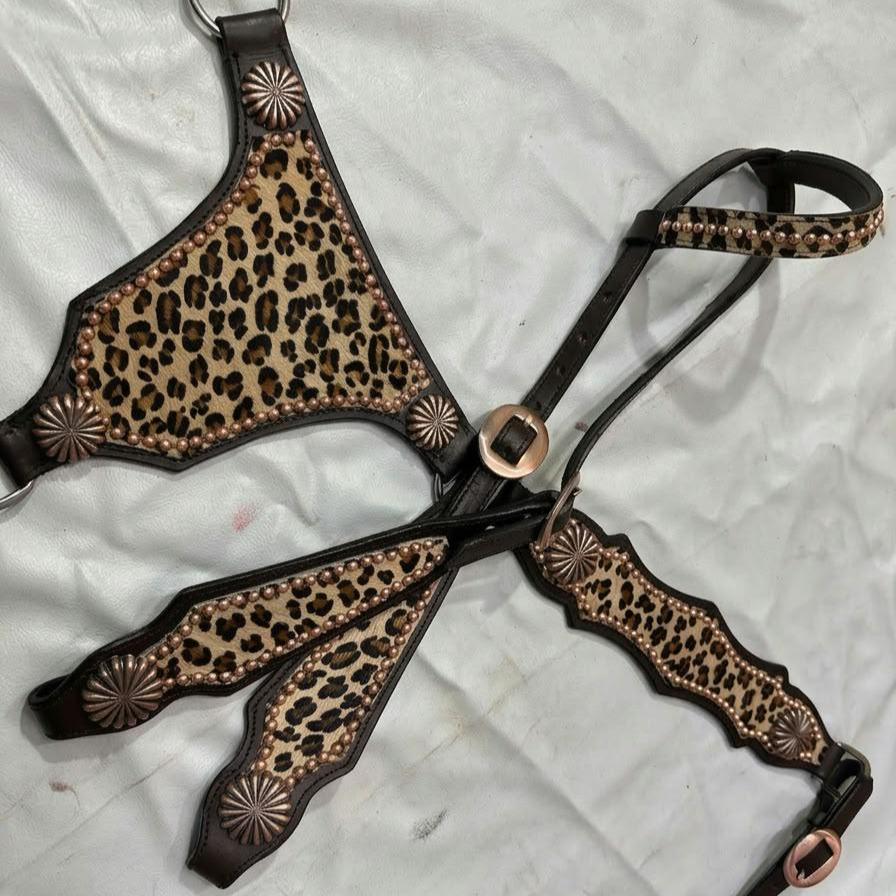 cheetah Western Barrel Racing Tack Set| Made to Order
