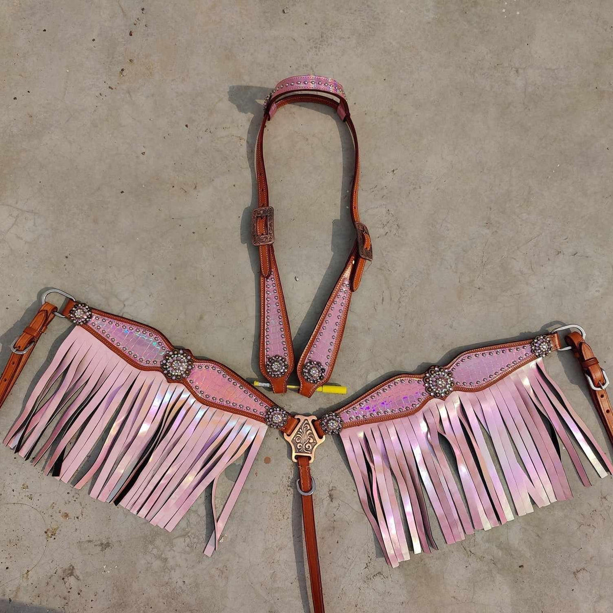 Fringe Western Barrel Racing Tack Set| Made to Order
