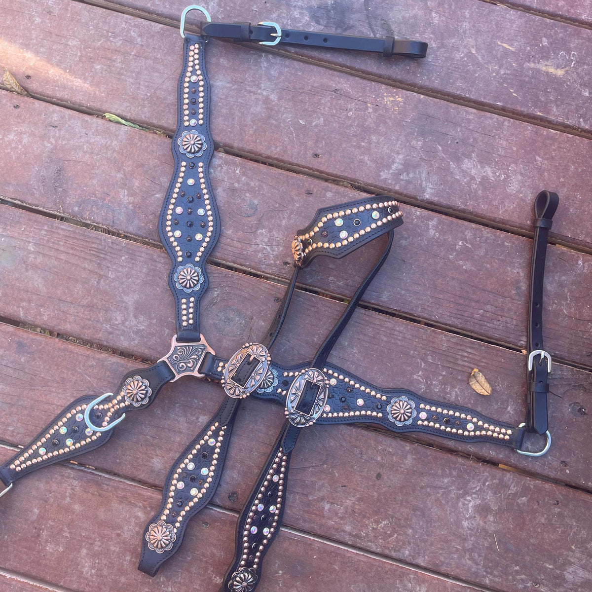 Black Leather  Western Horse Tack Set | Pre Order
