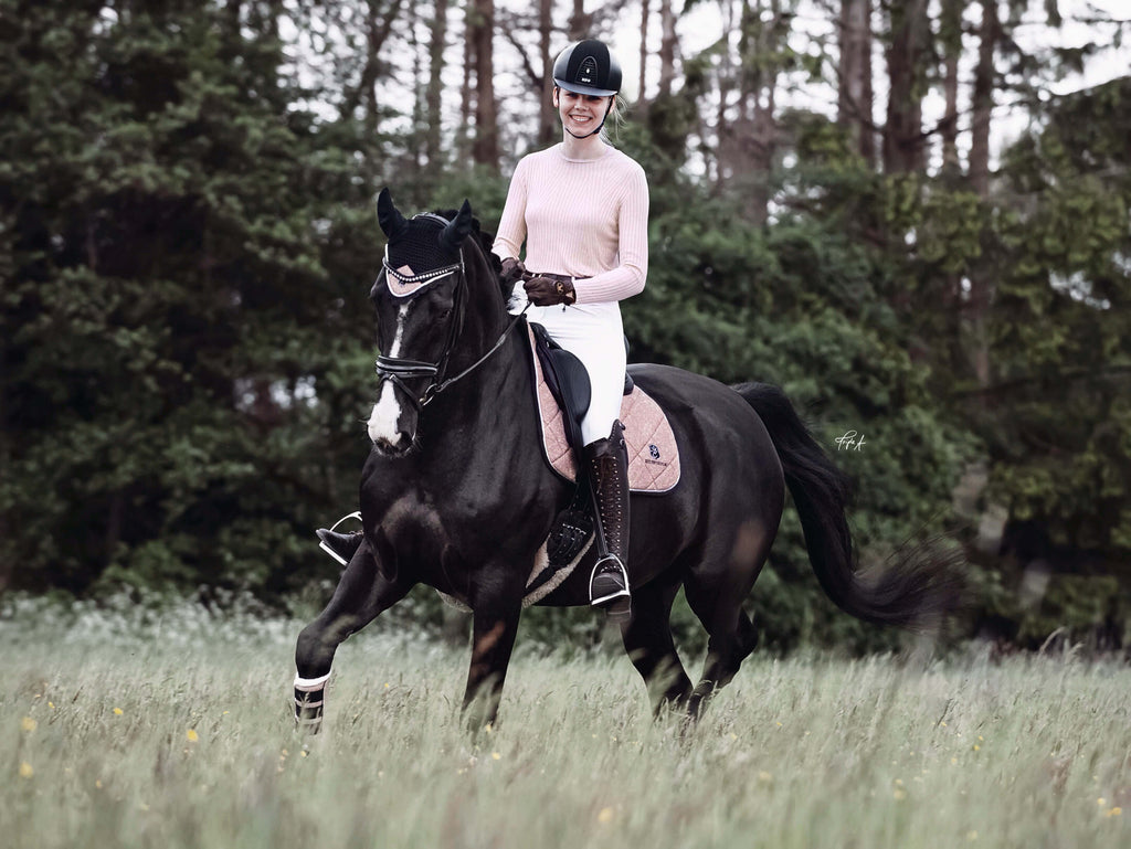 Rose Quartz Saddle Pad Set