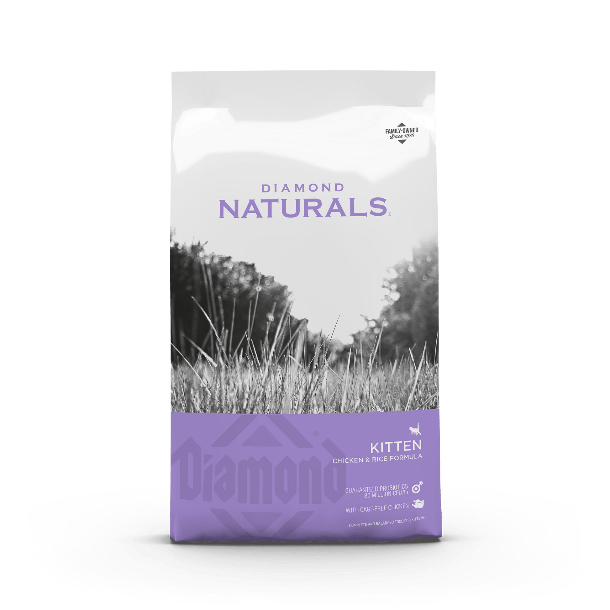 Diamond Naturals Kitten Chicken and Rice Dry Dog Food (6lb)