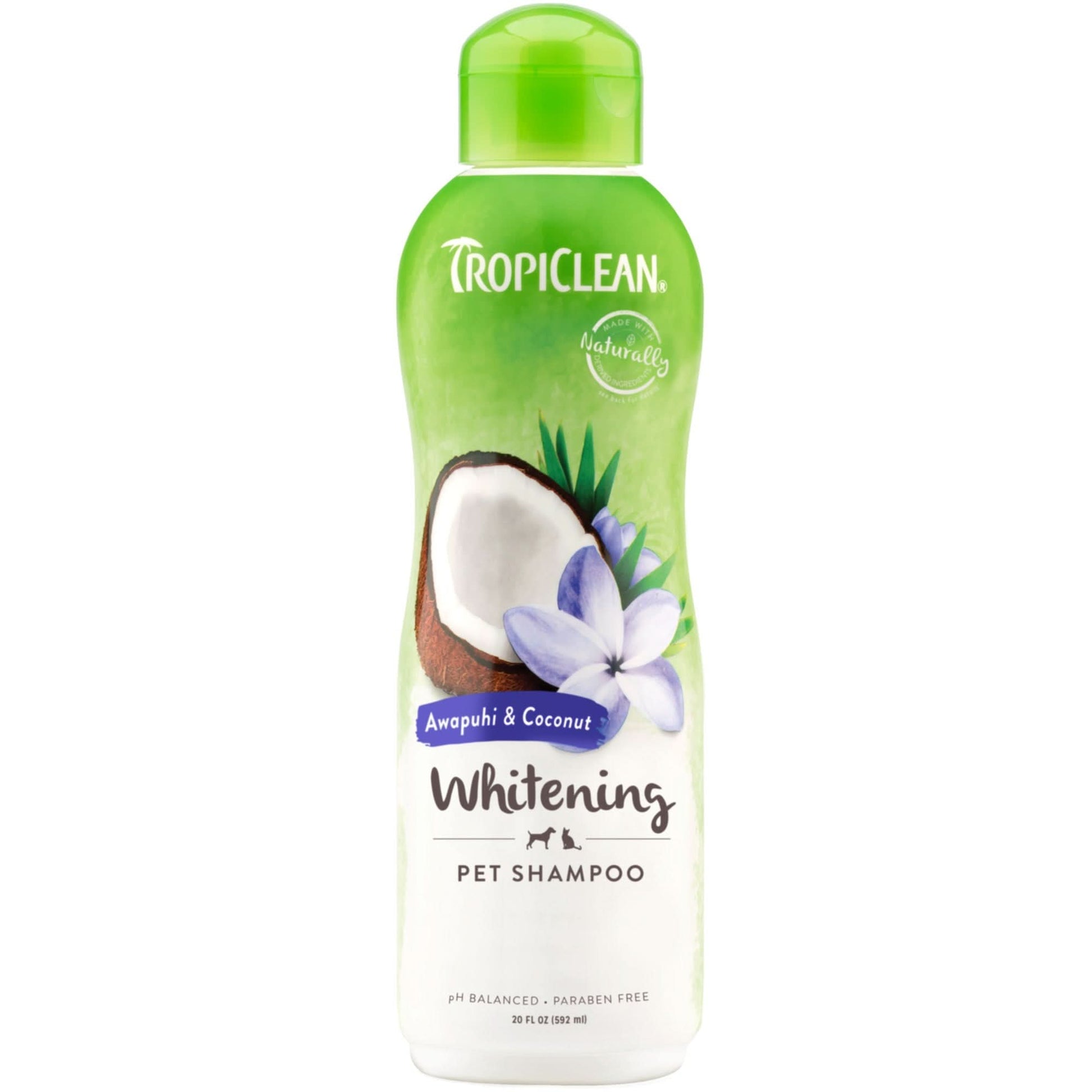 Tropiclean Awapuhi and Coconut Whitening Dog Shampoo (20oz)