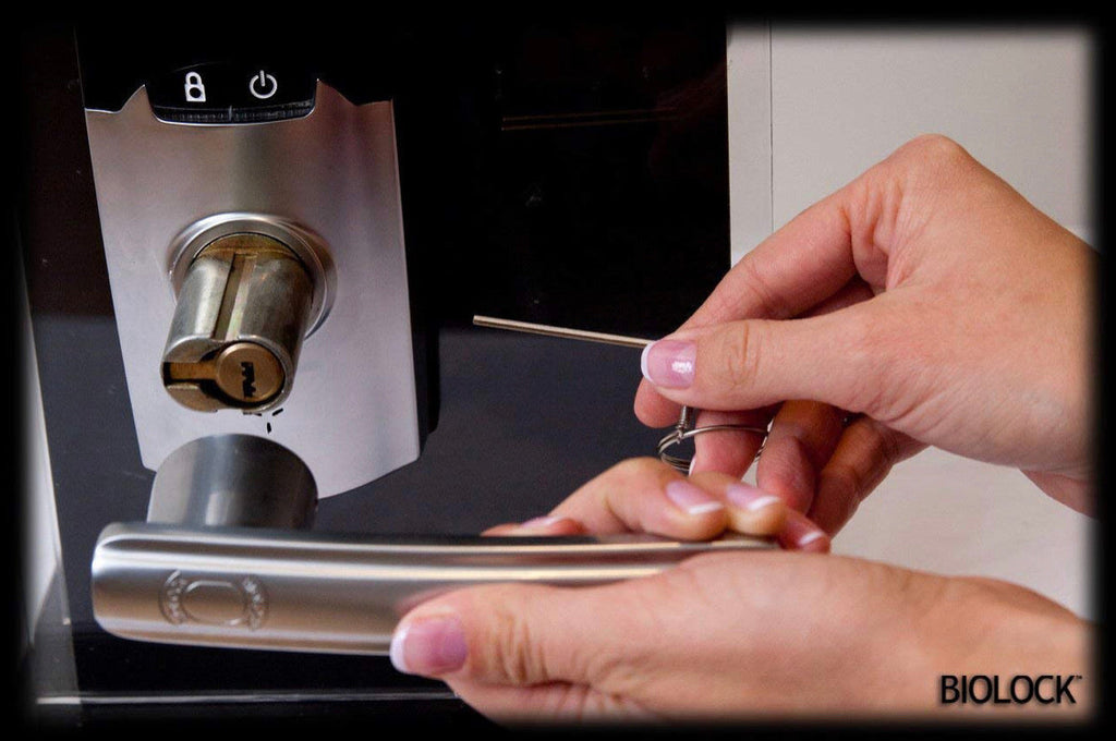 BIOLOCK 333 Biometric Fingerprint Entry Lever Door Lock