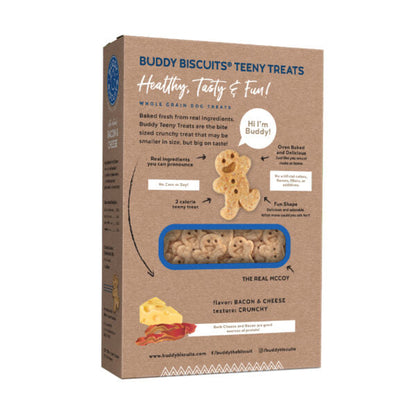 Buddy Biscuits Crunchy Teeny Treats Bacon and Cheese (8oz)