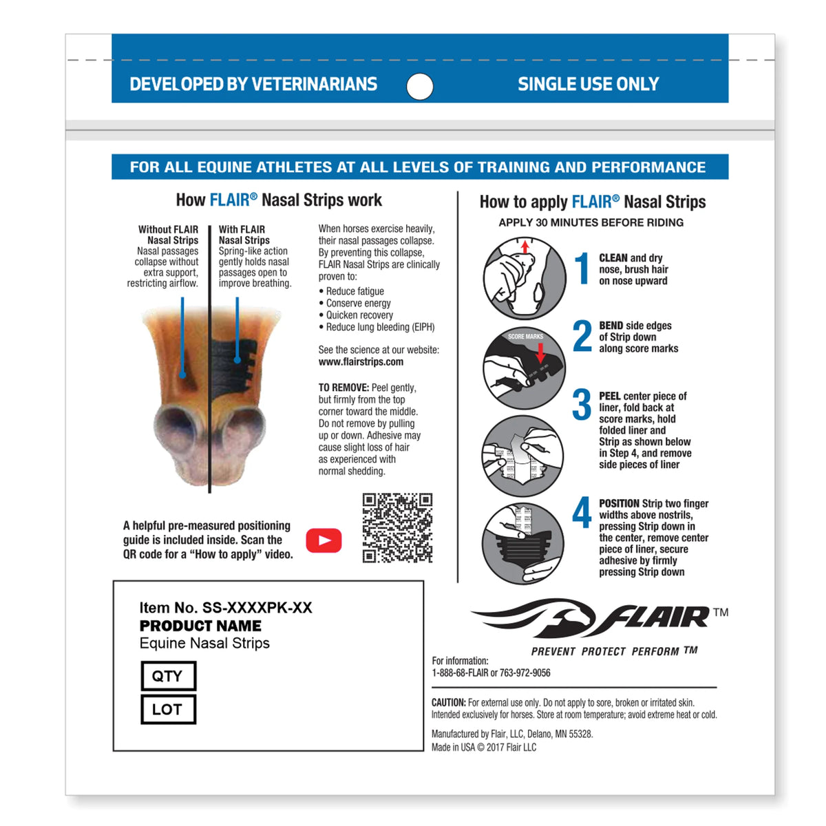 Brown Flair Strips