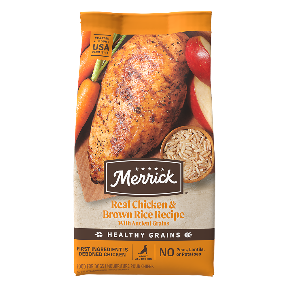 Merrick Classic Healthy Grains Chicken and Brown Rice Dry Dog Food