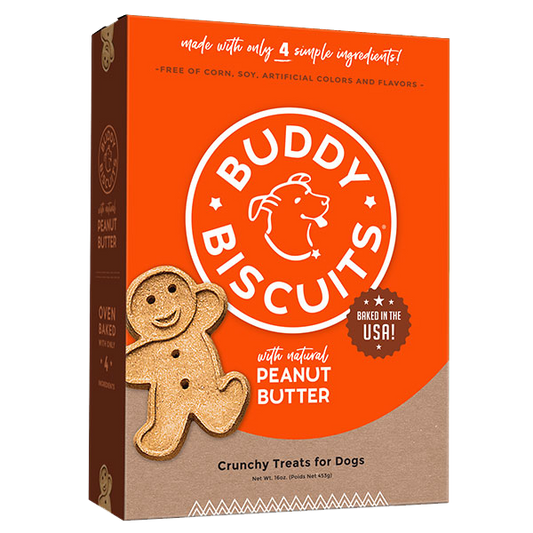 Buddy Biscuits Crunchy Peanut Butter Dog Treats