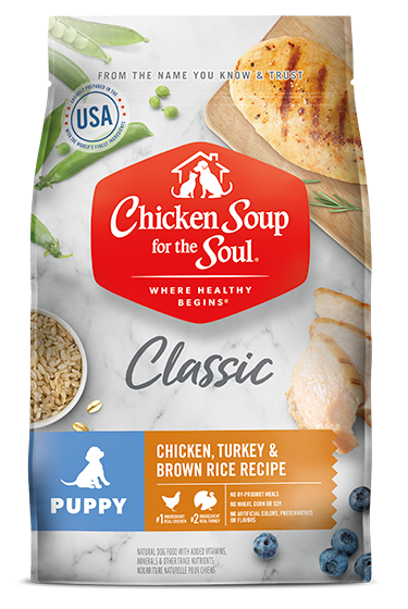 Chicken Soup Puppy Chicken, Turkey and Brown Rice Dog Food