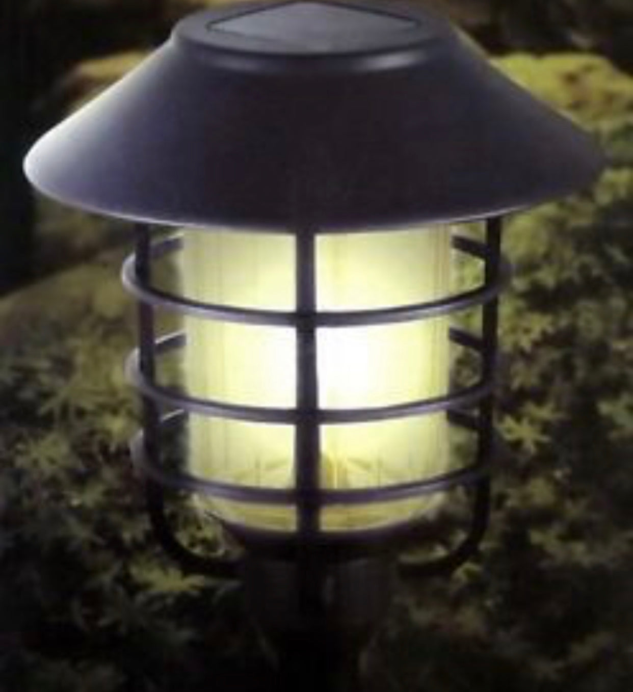 Smartyard Solar LED Large Pathway Lights Oil Rubbed Bronze 8-Pk