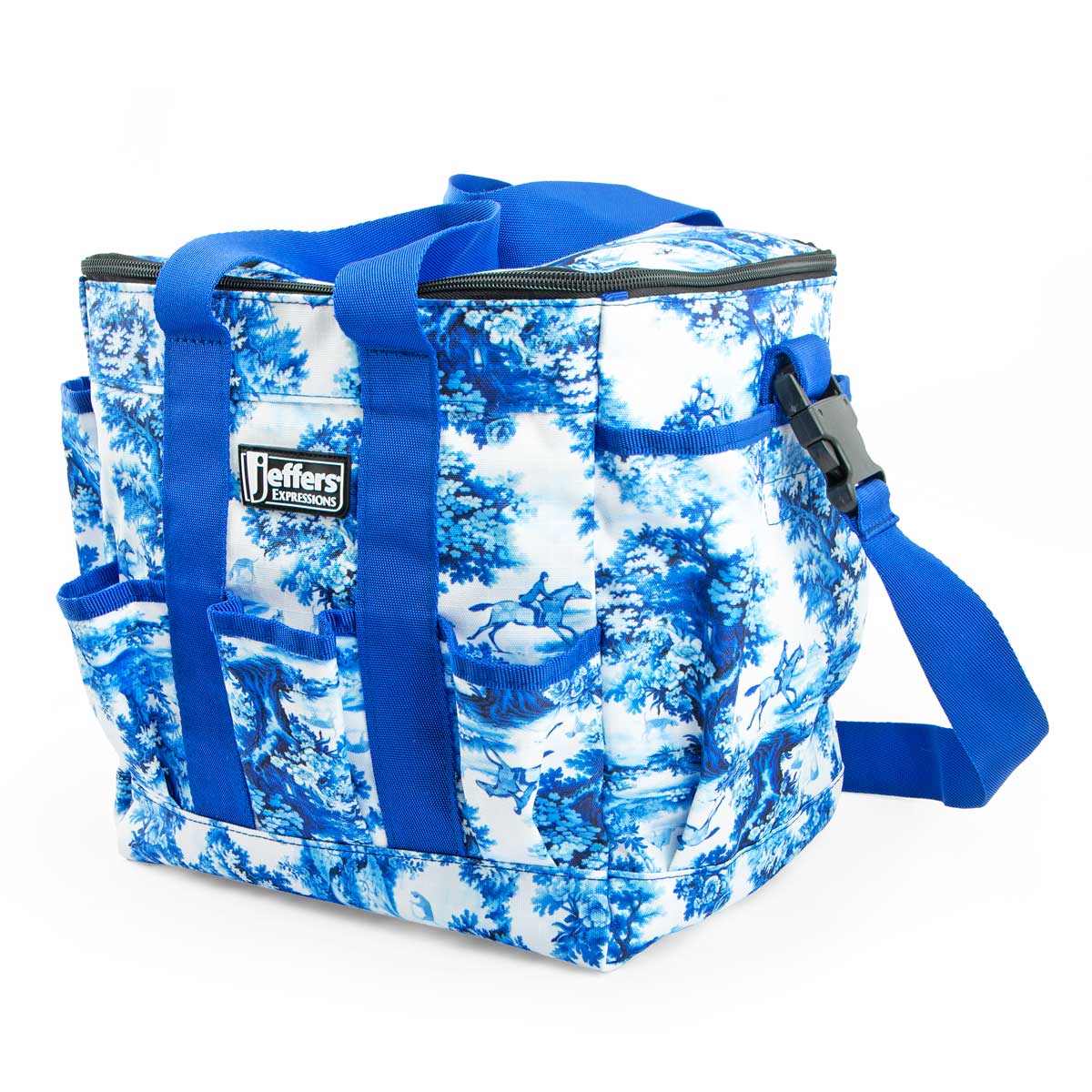 Jeffers Expression Deluxe Horse Grooming Bag with Adjustable Strap