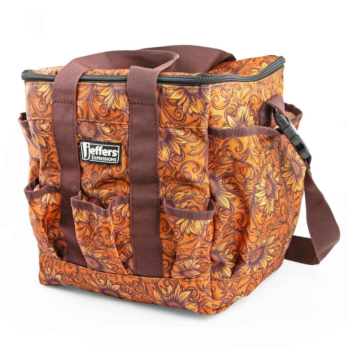 Jeffers Expression Deluxe Horse Grooming Bag with Adjustable Strap