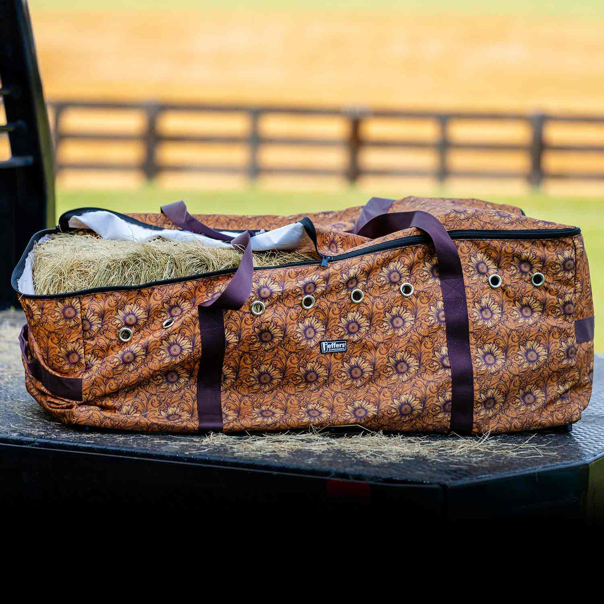 Jeffers Expression Full Hay Bale Tote Bag