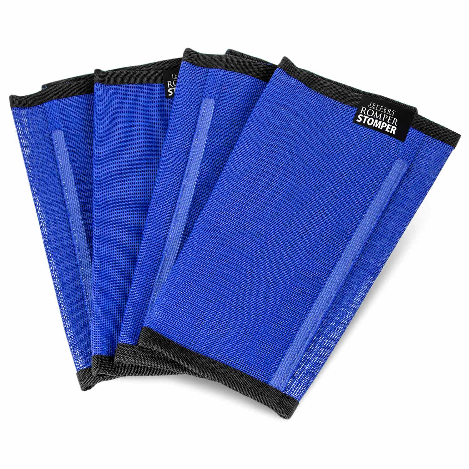 Jeffers Romper Stomper "Stomp-Free" Fly Boots for Horses, 4 pack