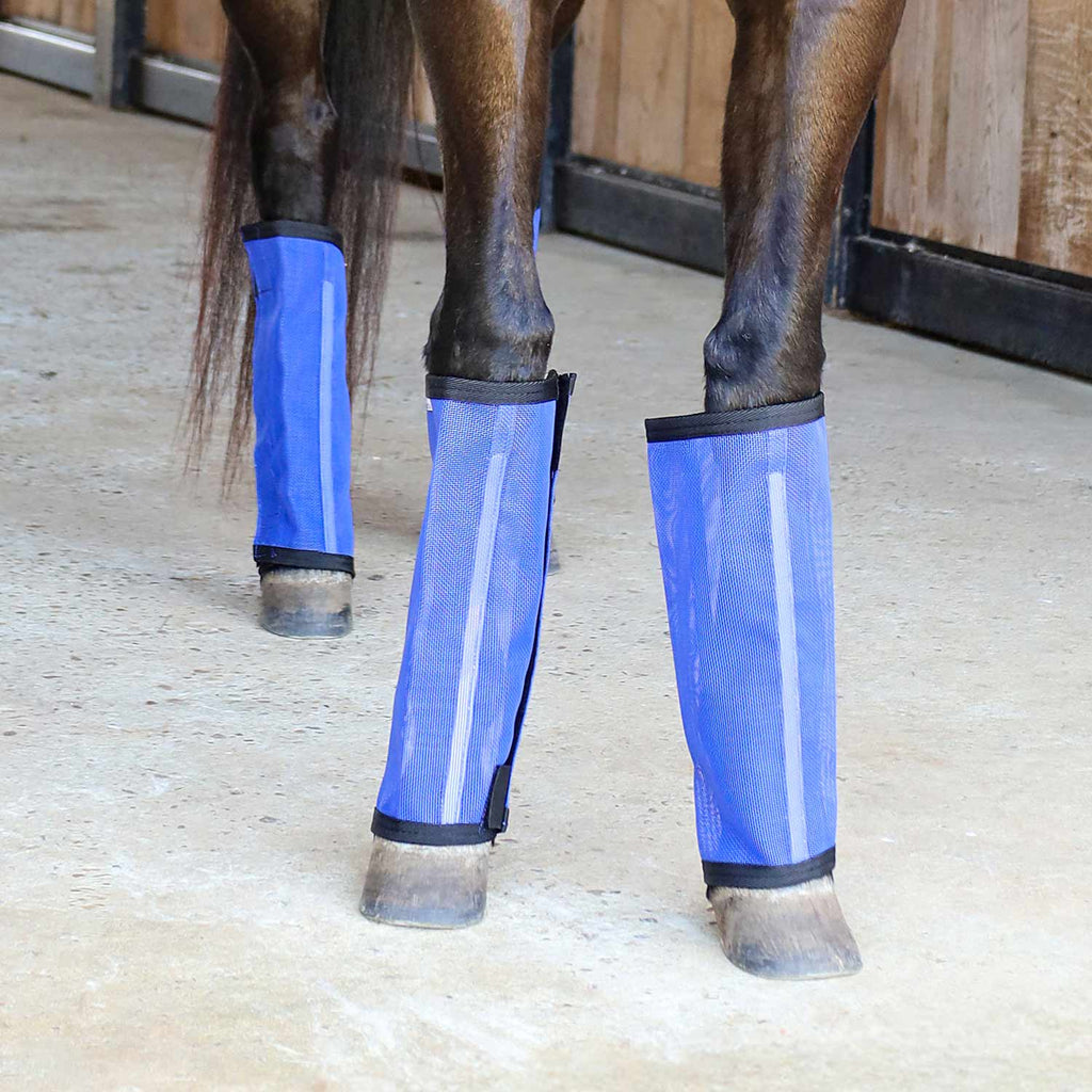 Jeffers Romper Stomper "Stomp-Free" Fly Boots for Horses, 4 pack