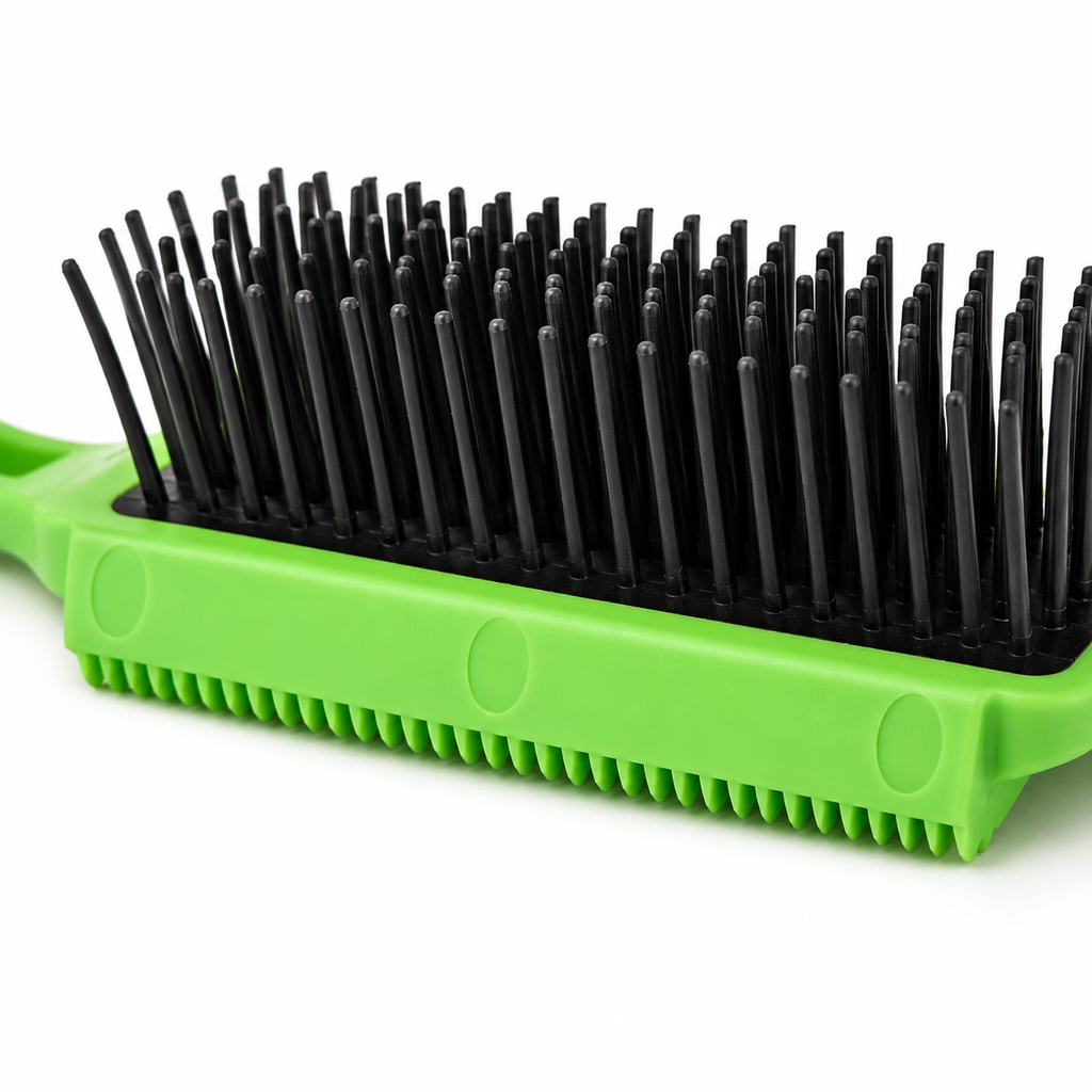KD-125 3-in-1 Horse Grooming Brush, Shedding Tool & Sweat Scraper